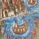 Fatima Ölbild Stadt am Meer 1989